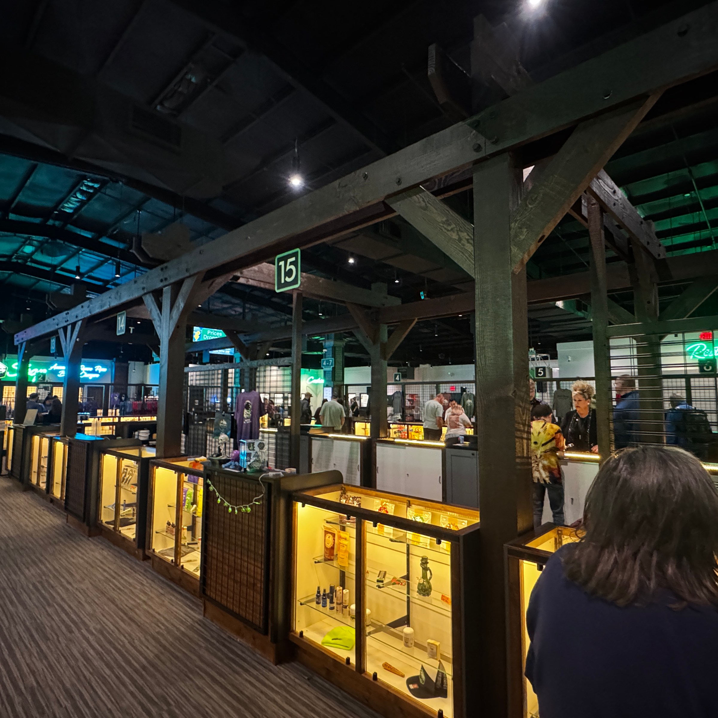 a group of people waiting at a train station