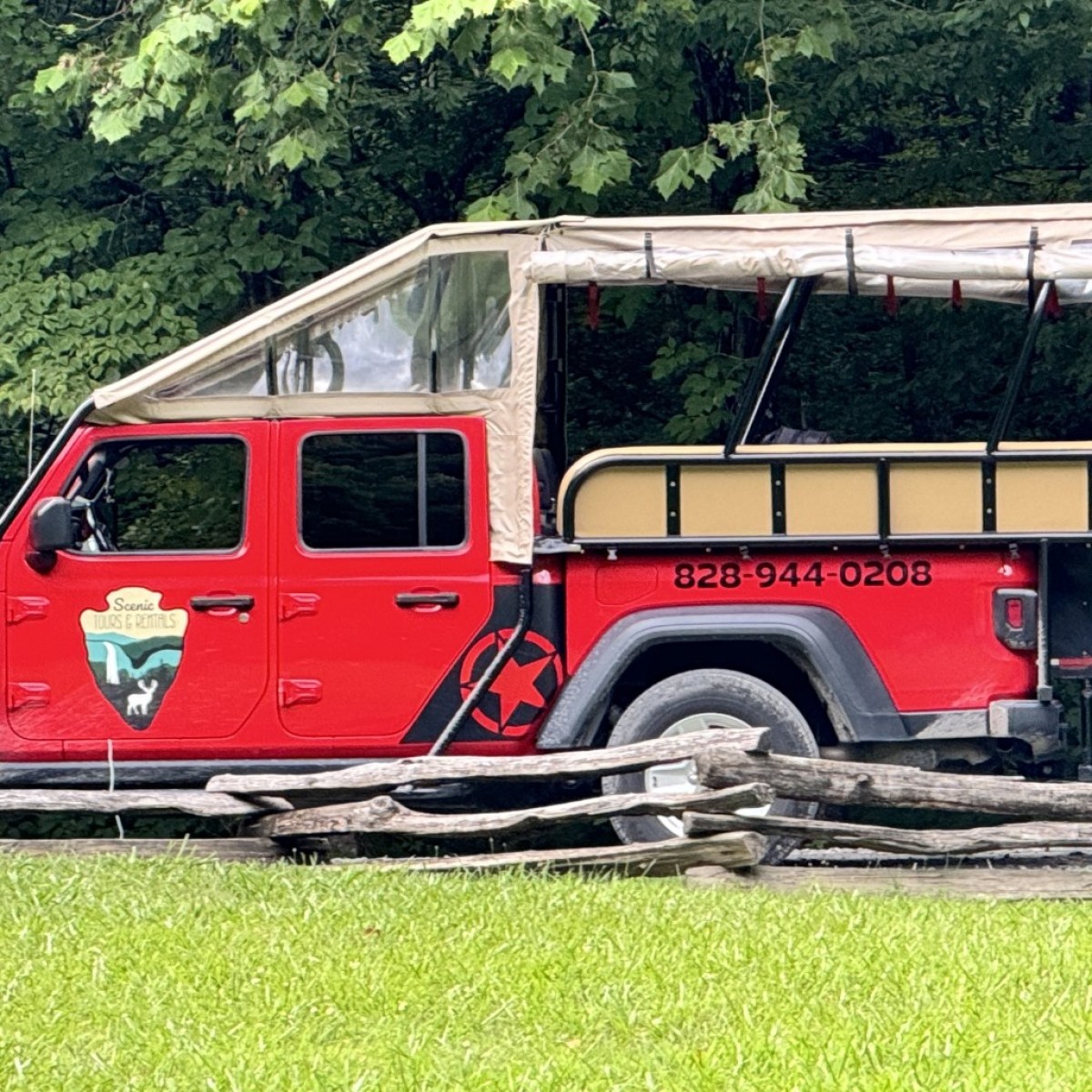 a man riding on the back of a truck